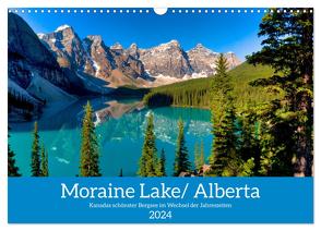 Moraine Lake, Alberta/ Kanada (Wandkalender 2024 DIN A3 quer), CALVENDO Monatskalender von G. Pfaff,  Hans