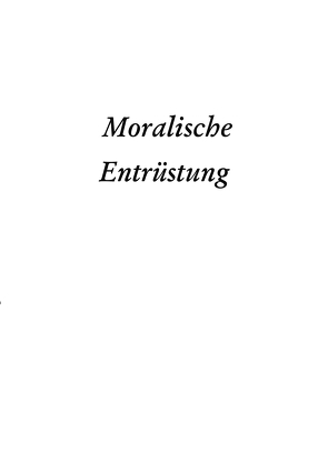 Moralische Entrüstung von Sankt Thomas von Aquin e.V.,  Verein