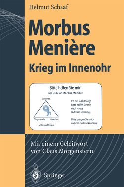 Morbus Menière von Morgenstern,  C., Schaaf,  Helmut