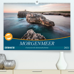 MORGENMEER – Fantasievolle Küstenabschnitte (Premium, hochwertiger DIN A2 Wandkalender 2021, Kunstdruck in Hochglanz) von Korte,  Niko