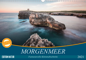 MORGENMEER – Fantasievolle Küstenabschnitte (Wandkalender 2021 DIN A3 quer) von Korte,  Niko