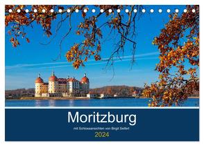 Moritzburg mit Schlossansichten (Tischkalender 2024 DIN A5 quer), CALVENDO Monatskalender von Seifert,  Birgit