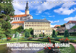 Moritzburg, Weesenstein, Muskau – Drei schöne sächsische Schlösser (Tischkalender 2023 DIN A5 quer) von Kruse,  Gisela
