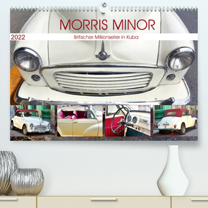 Morris Minor – Britischer Millionseller in Kuba (Premium, hochwertiger DIN A2 Wandkalender 2022, Kunstdruck in Hochglanz) von von Loewis of Menar,  Henning