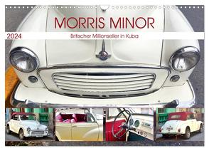 Morris Minor – Britischer Millionseller in Kuba (Wandkalender 2024 DIN A3 quer), CALVENDO Monatskalender von von Loewis of Menar,  Henning