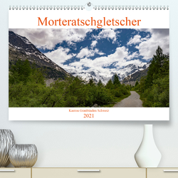 MorteratschgletscherCH-Version (Premium, hochwertiger DIN A2 Wandkalender 2021, Kunstdruck in Hochglanz) von DaG