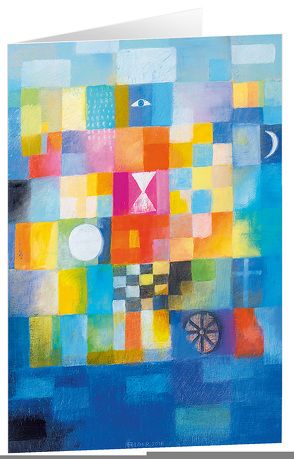 Mosaik – Kunst-Faltkarten ohne Text (5 Stück) von Felger,  Andreas