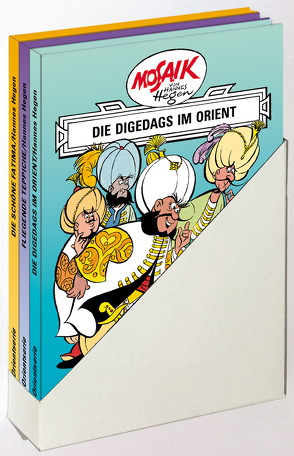 Mosaik von Hannes Hegen: Orient-Serie, 3 Bände im Schuber von Dräger,  Lothar, Hegen,  Hannes, Hegenbarth,  Edith