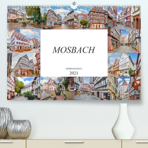 Mosbach Impressionen (Premium, hochwertiger DIN A2 Wandkalender 2021, Kunstdruck in Hochglanz) von Meutzner,  Dirk