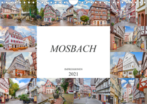 Mosbach Impressionen (Wandkalender 2021 DIN A4 quer) von Meutzner,  Dirk