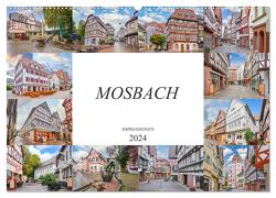 Mosbach Impressionen (Wandkalender 2024 DIN A2 quer), CALVENDO Monatskalender von Meutzner,  Dirk