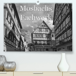 Mosbachs Fachwerk (Premium, hochwertiger DIN A2 Wandkalender 2022, Kunstdruck in Hochglanz) von Flori0