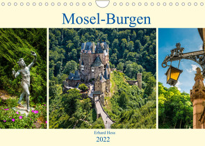 Mosel-Burgen (Wandkalender 2022 DIN A4 quer) von Hess,  Erhard