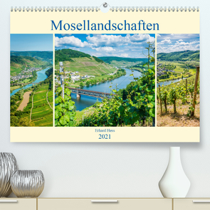 Mosellandschaften (Premium, hochwertiger DIN A2 Wandkalender 2021, Kunstdruck in Hochglanz) von Hess,  Erhard