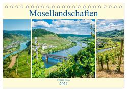 Mosellandschaften (Tischkalender 2024 DIN A5 quer), CALVENDO Monatskalender von Hess,  Erhard