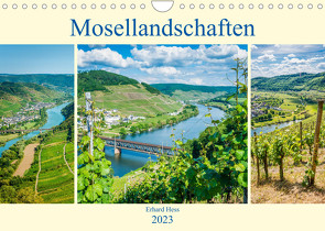 Mosellandschaften (Wandkalender 2023 DIN A4 quer) von Hess,  Erhard