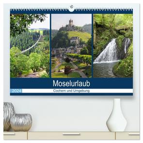 Moselurlaub – Cochem und Umgebung (hochwertiger Premium Wandkalender 2024 DIN A2 quer), Kunstdruck in Hochglanz von Frost,  Anja