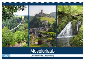 Moselurlaub – Cochem und Umgebung (Wandkalender 2024 DIN A2 quer), CALVENDO Monatskalender von Frost,  Anja