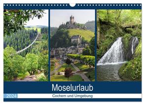 Moselurlaub – Cochem und Umgebung (Wandkalender 2024 DIN A3 quer), CALVENDO Monatskalender von Frost,  Anja