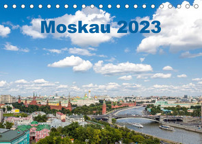 Moskau 2023 (Tischkalender 2023 DIN A5 quer) von Weber - ArtOnPicture,  Andreas