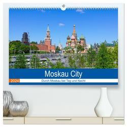 Moskau City (hochwertiger Premium Wandkalender 2024 DIN A2 quer), Kunstdruck in Hochglanz von Nawrocki,  Markus