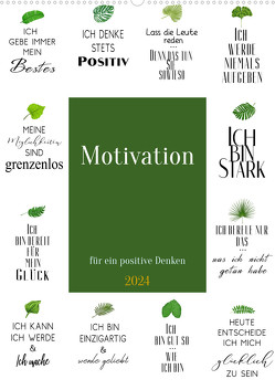 Motivation (Wandkalender 2024 DIN A2 hoch), CALVENDO Monatskalender von Gierok-Latniak,  Steffen