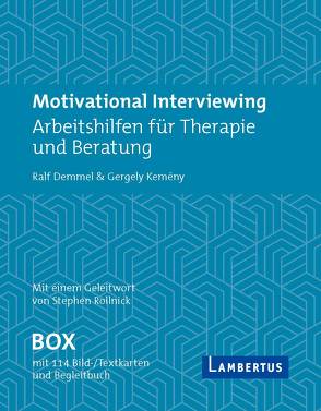 Motivational Interviewing Box mit Fragekarten von Demmel,  Dr. Ralf