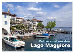 Motive rund um den See Lago Maggiore (Wandkalender 2024 DIN A2 quer), CALVENDO Monatskalender von Prescher,  Werner