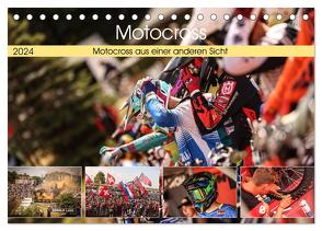 Motocross aus einer anderen Sicht (Tischkalender 2024 DIN A5 quer), CALVENDO Monatskalender von Fitkau Fotografie & Design,  Arne