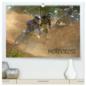 Motocross (hochwertiger Premium Wandkalender 2024 DIN A2 quer), Kunstdruck in Hochglanz von Dietrich,  Jochen