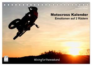 Motocross Kalender – Emotionen auf 2 Rädern (Tischkalender 2024 DIN A5 quer), CALVENDO Monatskalender von by FC - Jeannette Dewald,  Photos