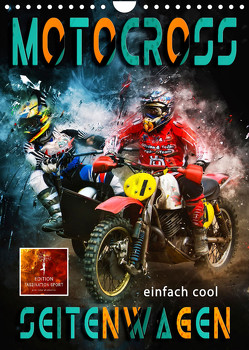 Motocross Seitenwagen – einfach cool (Wandkalender 2023 DIN A4 hoch) von Roder,  Peter