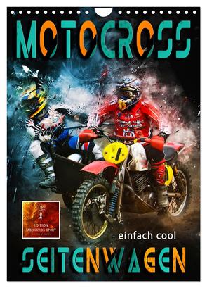 Motocross Seitenwagen – einfach cool (Wandkalender 2024 DIN A4 hoch), CALVENDO Monatskalender von Roder,  Peter