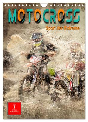 Motocross – Sport der Extreme (Wandkalender 2024 DIN A4 hoch), CALVENDO Monatskalender von Roder,  Peter