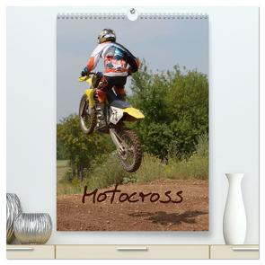 Motocross Terminplaner (hochwertiger Premium Wandkalender 2024 DIN A2 hoch), Kunstdruck in Hochglanz von Dietrich,  Jochen