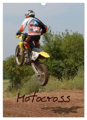 Motocross Terminplaner (Wandkalender 2024 DIN A3 hoch), CALVENDO Monatskalender von Dietrich,  Jochen