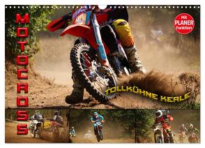 Motocross – tollkühne Kerle (Wandkalender 2024 DIN A3 quer), CALVENDO Monatskalender von Bleicher,  Renate