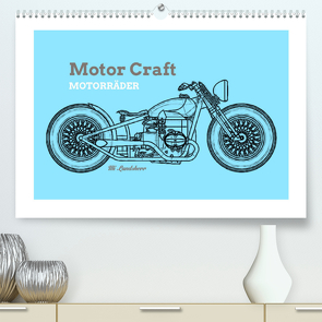 Motor Craft Motorräder (Premium, hochwertiger DIN A2 Wandkalender 2023, Kunstdruck in Hochglanz) von Landsherr,  Uli