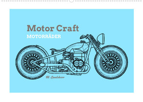 Motor Craft Motorräder (Wandkalender 2022 DIN A2 quer) von Landsherr,  Uli