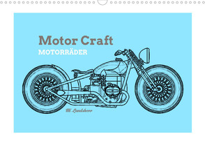 Motor Craft Motorräder (Wandkalender 2022 DIN A3 quer) von Landsherr,  Uli