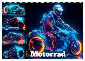 Motorrad Innovation (Wandkalender 2024 DIN A2 quer), CALVENDO Monatskalender von Altenburger,  Monika
