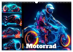 Motorrad Innovation (Wandkalender 2024 DIN A3 quer), CALVENDO Monatskalender von Altenburger,  Monika