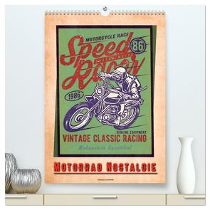 Motorrad Nostalgie (hochwertiger Premium Wandkalender 2024 DIN A2 hoch), Kunstdruck in Hochglanz von Roder,  Peter