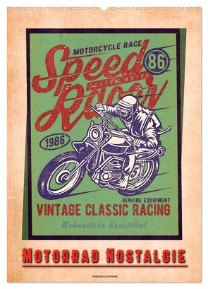 Motorrad Nostalgie (Wandkalender 2024 DIN A2 hoch), CALVENDO Monatskalender von Roder,  Peter
