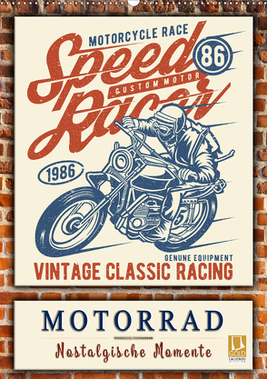 Motorrad – nostalgische Momente (Wandkalender 2020 DIN A2 hoch) von Roder,  Peter