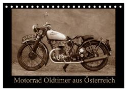 Motorrad Oldtimer aus Österreich (Tischkalender 2024 DIN A5 quer), CALVENDO Monatskalender von Siebenhühner,  Gabi