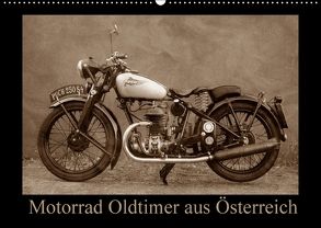 Motorrad Oldtimer aus Österreich (Wandkalender 2018 DIN A2 quer) von Siebenhühner,  Gabi