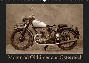 Motorrad Oldtimer aus Österreich (Wandkalender 2019 DIN A2 quer) von Siebenhühner,  Gabi