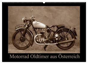 Motorrad Oldtimer aus Österreich (Wandkalender 2024 DIN A2 quer), CALVENDO Monatskalender von Siebenhühner,  Gabi