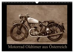 Motorrad Oldtimer aus Österreich (Wandkalender 2024 DIN A3 quer), CALVENDO Monatskalender von Siebenhühner,  Gabi
